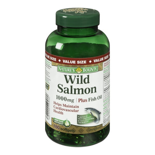 Nature's Bounty Wild Salmon Plus Fish Oil