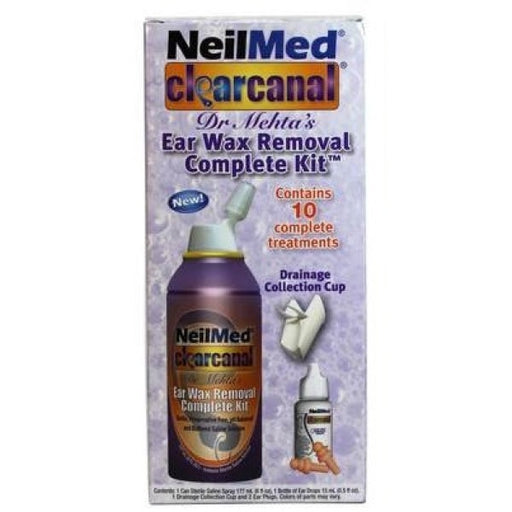 NeilMed Clearcanal Dr. Mehta's Ear Wax Removal Complete Kit