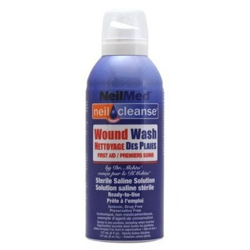 NeilMed NeilCleanse Wound Wash Sterile Saline Solution