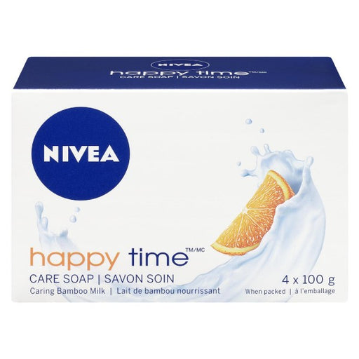 Nivea Happy Time Care Soap Bamboo Milk