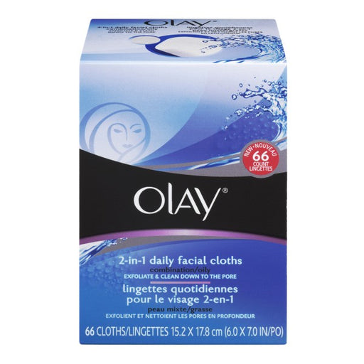 Olay 2-in-1 Daily Facial Cloths