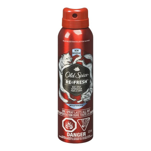 Old Spice Refresh Wolfthorn Body Spray