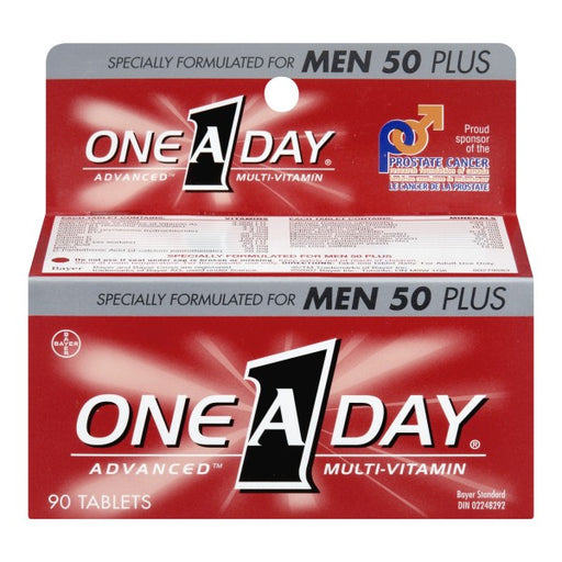 One A Day Specially Formulated For Men 50 Plus Advanced Multi-Vitamin