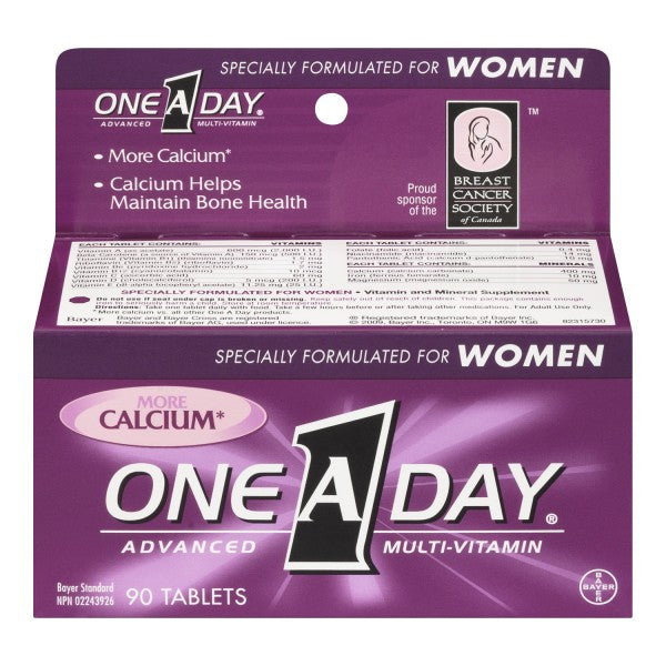 One A Day Specially Formulated For Women Advanced Multi-Vitamin