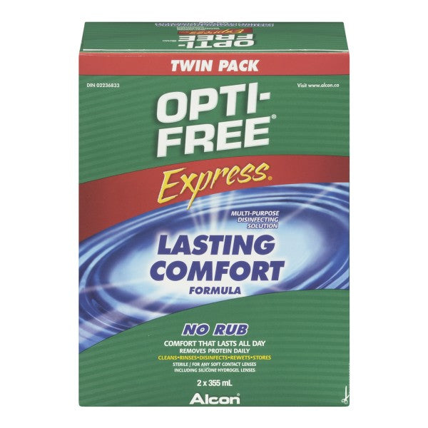 Opti-Free Express No Rub Lasting Comfort Formula