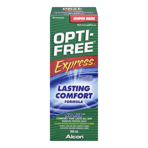 Opti-Free Express No Rub Lasting Comfort Formula