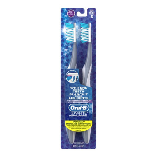 Oral-B 3D White Radiant Toothbrush Value Pack