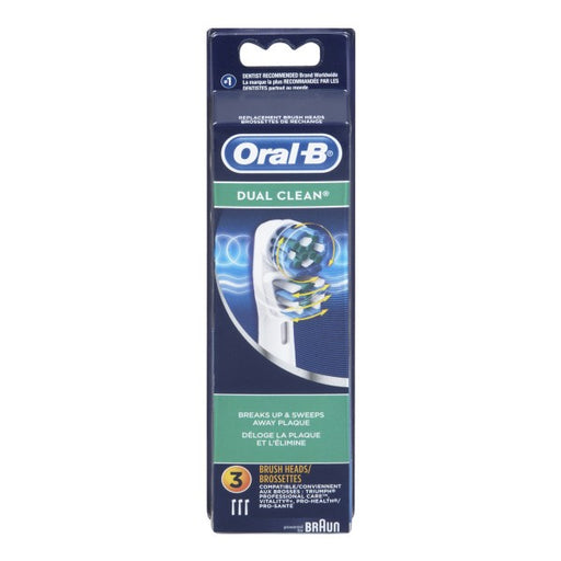 Oral-B Dual Clean Replacement Electric Toothbrush Head