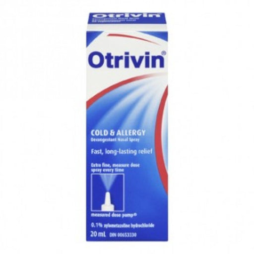 Otrivin Cold & Allergy Nasal Decongestant Spray