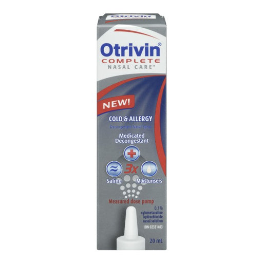Otrivin Complete Nasal Care Cold and Allergy
