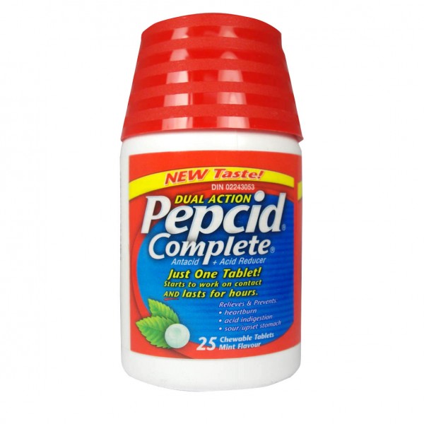 Pepcid Complete Dual Action Chewable Tablets , Mint