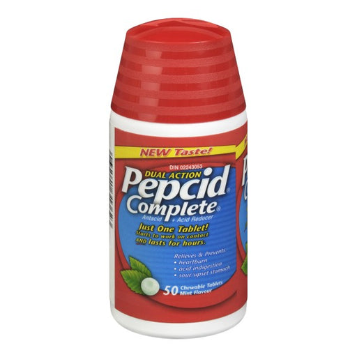 Pepcid Complete Dual Action Chewable Tablets