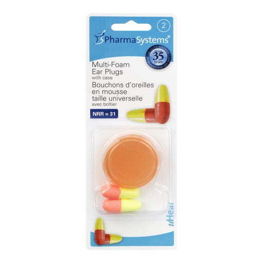 PharmaSystems Multi-Foam Ear Plugs