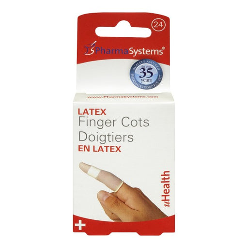 PharmaSystems uHealth Latex Finger Cots