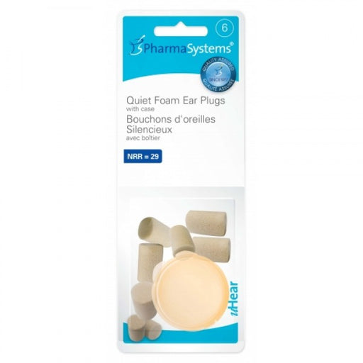 PharmaSystems uHear Quiet Soft Foam Ear Plugs