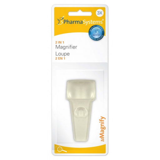 PharmaSystems uMagnify 2-In-1 Magnifier