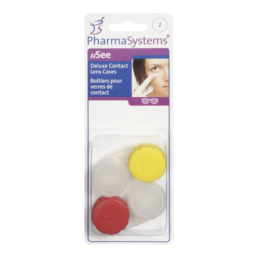 PharmaSystems uSee Deluxe Contact Lens Cases