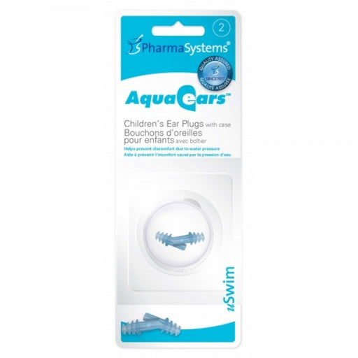 PharmaSystems uSwim AquaEar Children's Ear Plugs