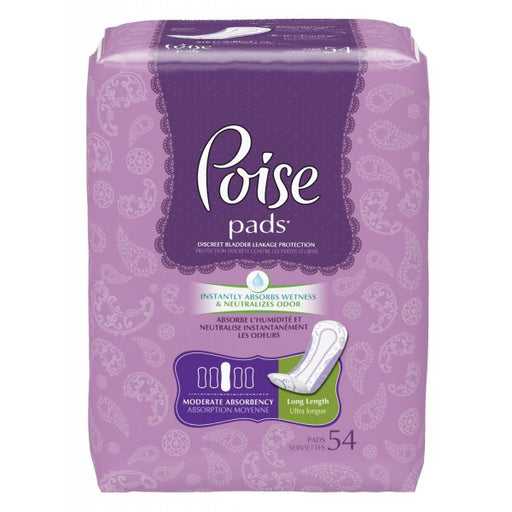 Poise Moderate Absorbency Pads