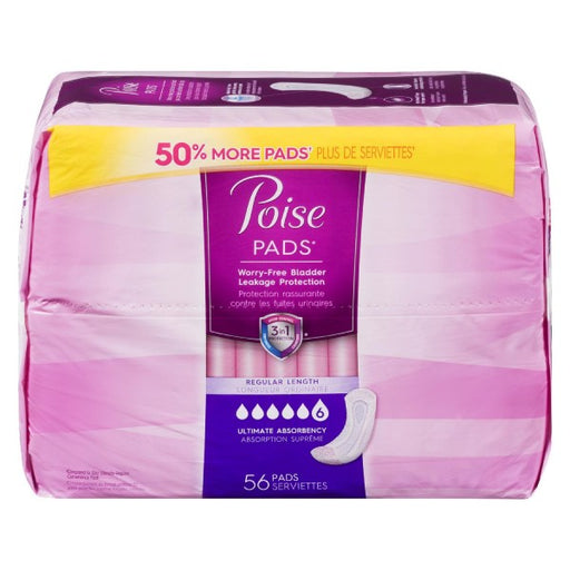 Poise Pads Regular Length Ultimate Absorbency