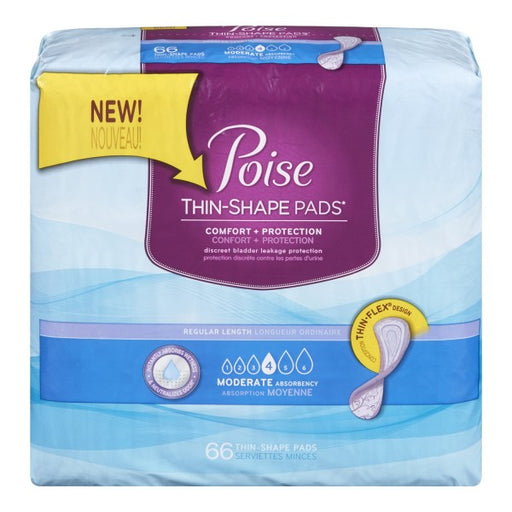 Poise Thin-Shape Pads