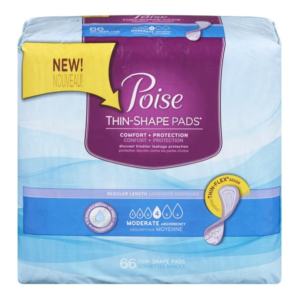 Poise Thin-Shape Pads