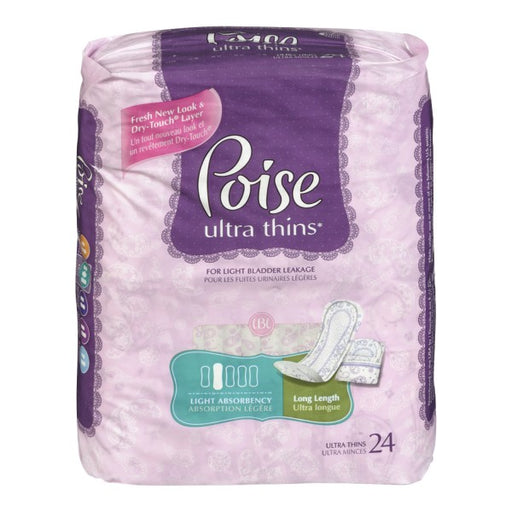 Poise Ultra Thins Light Absorbency Pads