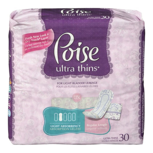 Poise Ultra Thins Light Absorbency Pads