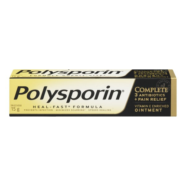 Polysporin Complete Heal-Fast Formula Antibiotic Ointment