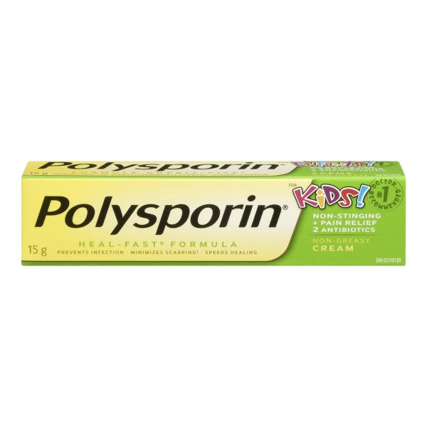 Polysporin Kids Heal-Fast Formula Antibiotic Cream