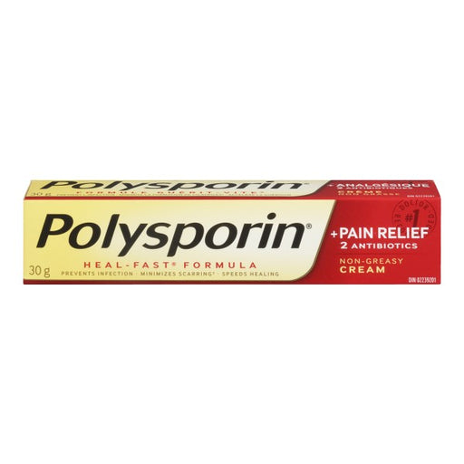 Polysporin Pain Relief Heal-Fast Formula Antibiotic Cream