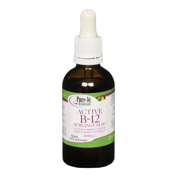 Pure-Le Natural Active B-12 Sublingual Supplement