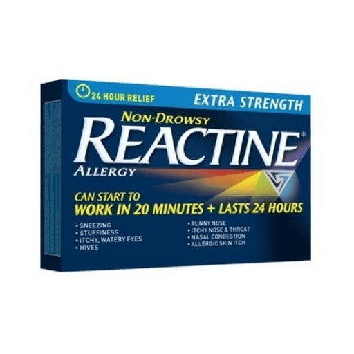 Reactine Extra Strength Allergy Non Drowsy Tablets