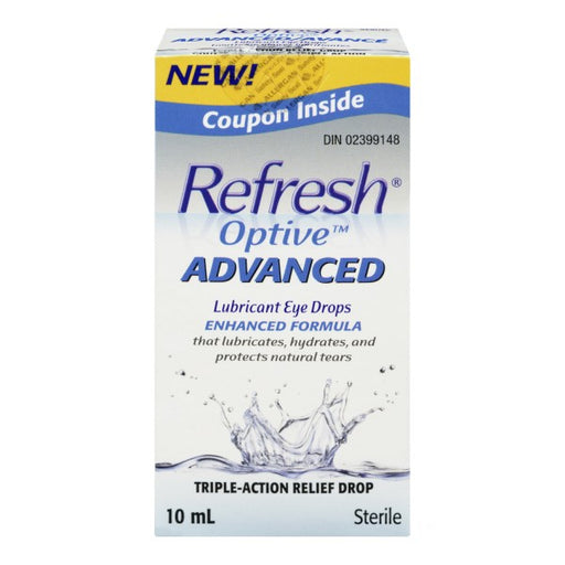 Refresh Optive Advanced Lubricant Eye Drops