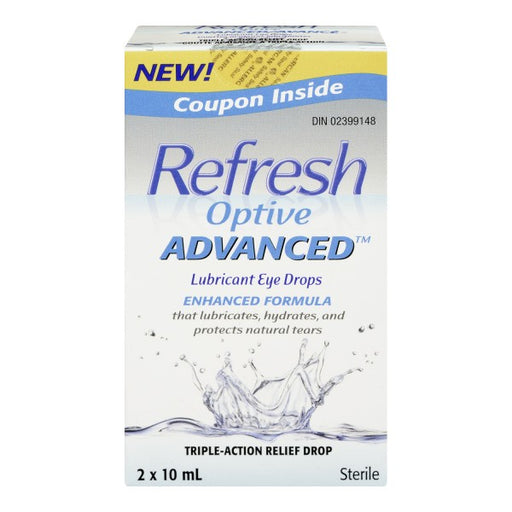 Refresh Optive Advanced Lubricant Eye Drops