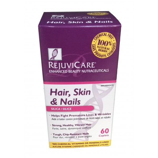 RejuviCare Hair, Skin & Nails Silica Caplets