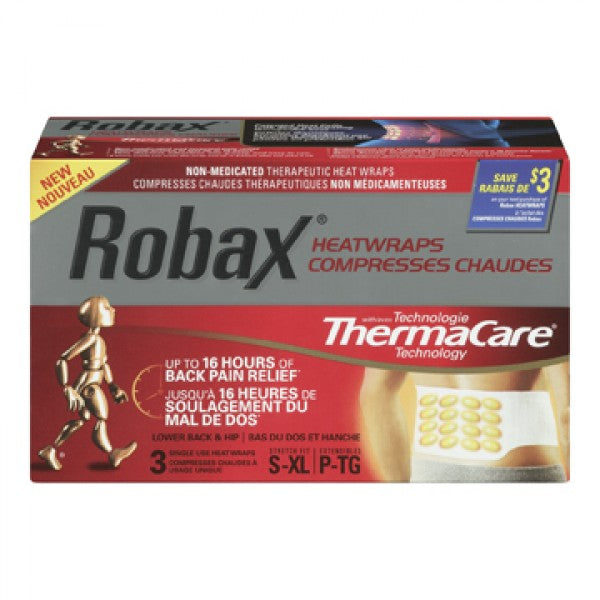 Robax Lower Back & Hip HeatWraps