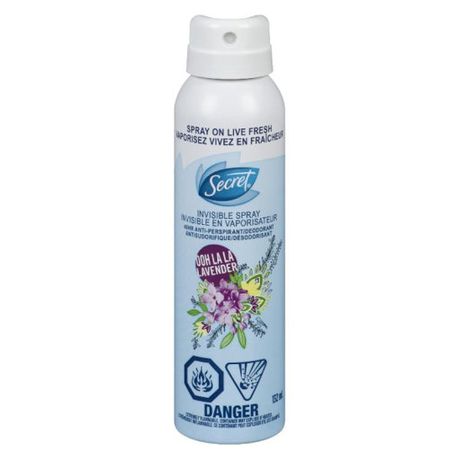 Secret Invisible Spray 48Hr Anti-Perspirant & Deodorant