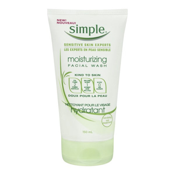 Simple Moisturizing Facial Wash