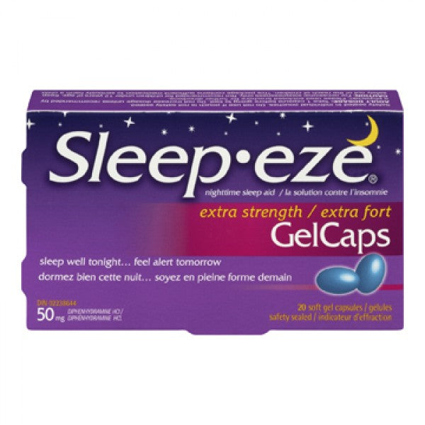 Sleep Eze Extra Strength Gel Caps