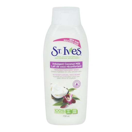 St. Ives Triple Butters Creamy Coconut Hydrating Body Wash