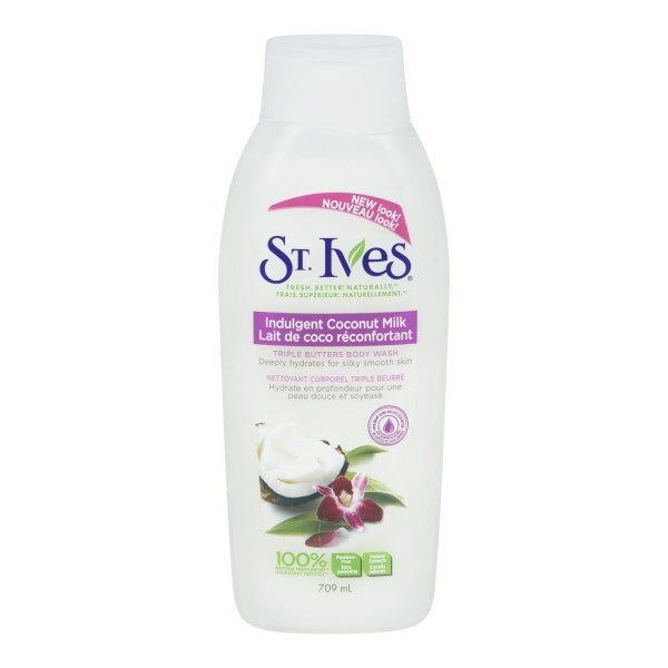 St. Ives Triple Butters Creamy Coconut Hydrating Body Wash