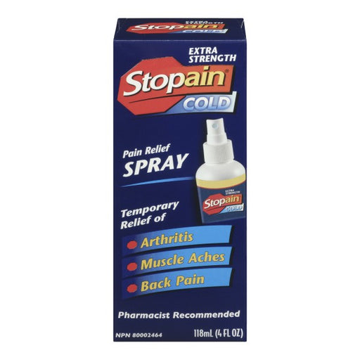 Stopain Cold Extra Strength Pain Relief Spray