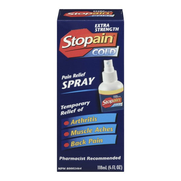 Stopain Cold Extra Strength Pain Relief Spray