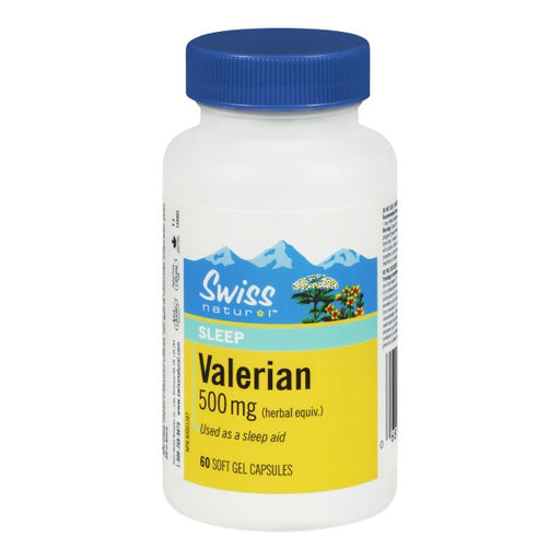 Swiss Natural Sources Valerian Soft Gels