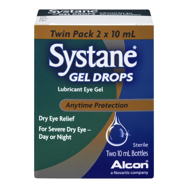 Systane Lubricant Eye Gel Drops Twin Pack