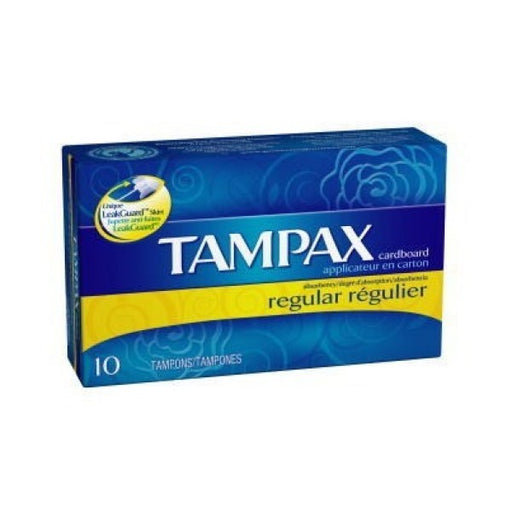 Tampax Unscented Tampons with Biodegradable Cardboard Applicator