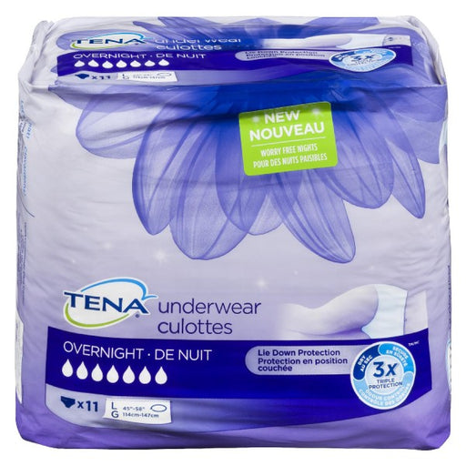Tena Large Overnight Underwear
