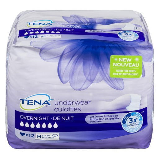 Tena Medium Overnight Underwear