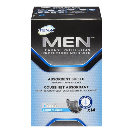 Tena Men Leakage Protection Absorbent Sheild Light